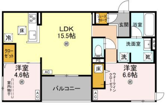 D-residence大島町の間取り