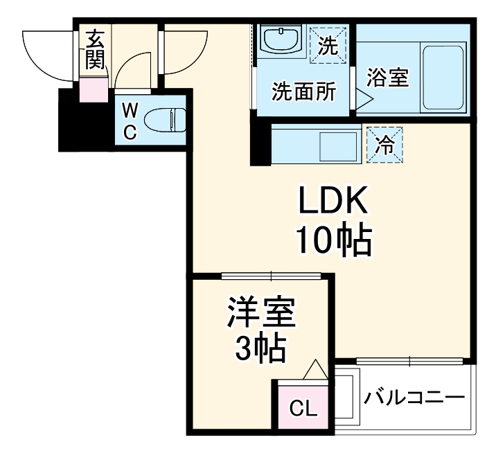 Jack atsutakoshi Ⅰの間取り