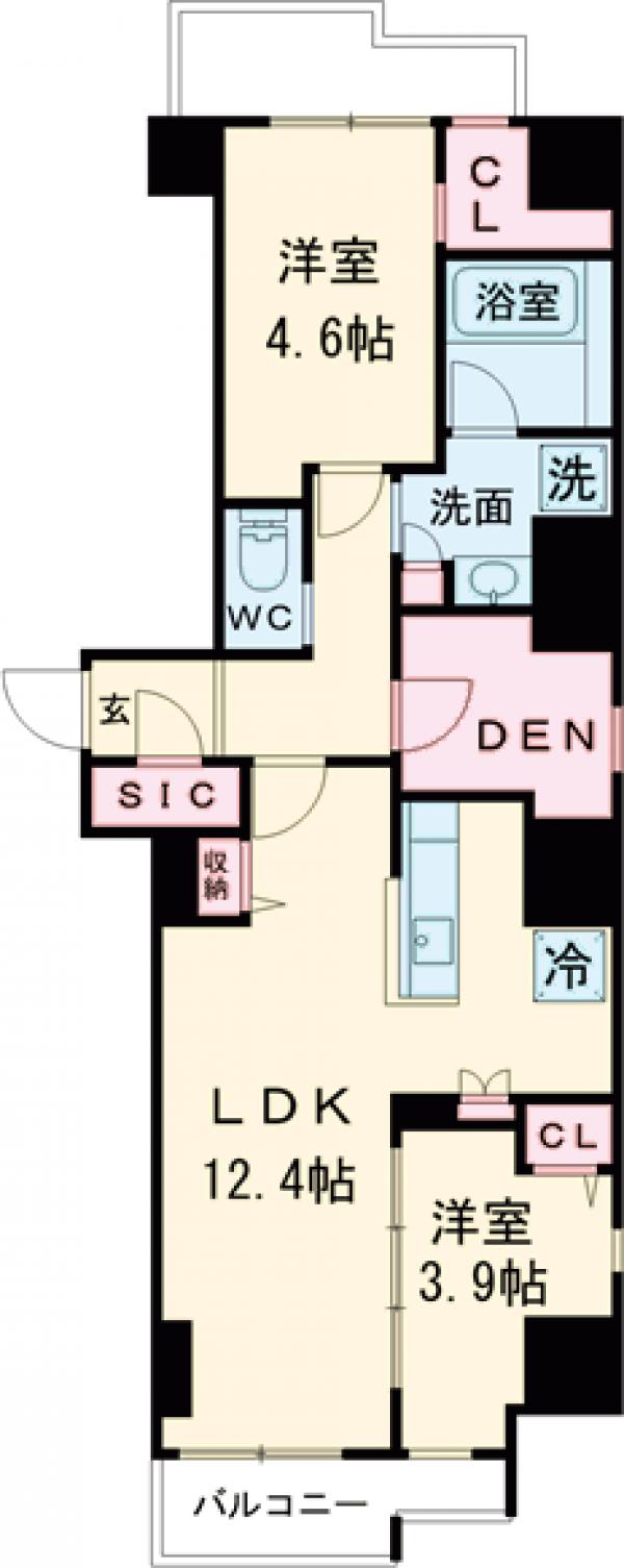 レジディア板橋本町プレイスの間取り