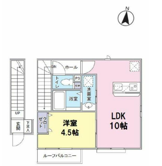 コンフォース新川崎の間取り