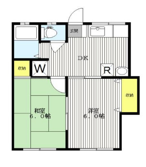 エクセルヤザワの間取り