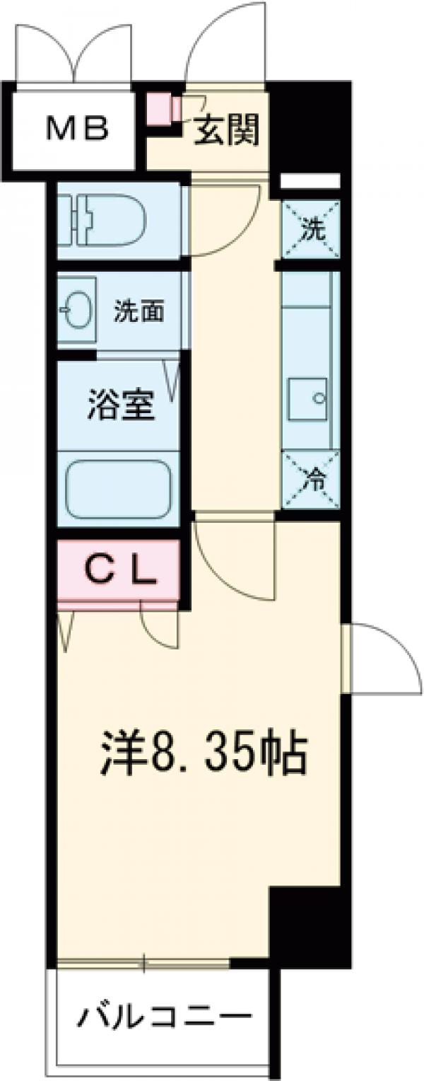 Carre S.Iの間取り