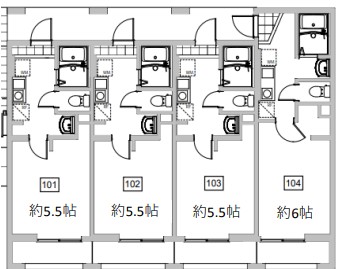 OPEN RISE大和田Ⅰの間取り