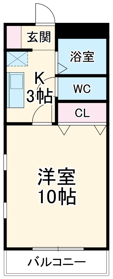 オアシス二本木の間取り