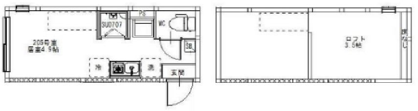 BLX Hiraiの間取り
