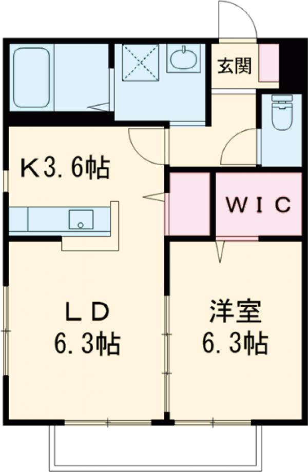 ガーデンハウスCの間取り