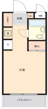 スカイコート金町第4の間取り