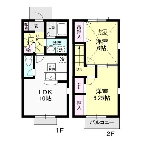 FOLIAR FⅠの間取り