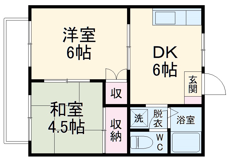 エンドレスハイツの間取り