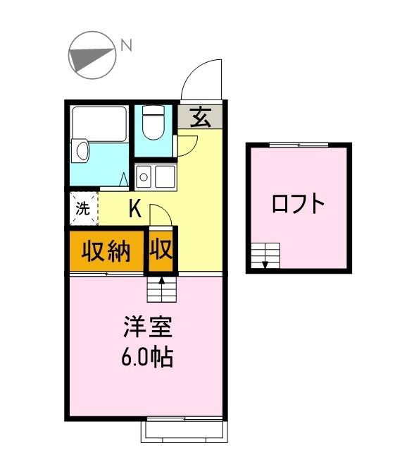 ブルーアイランドⅡの間取り