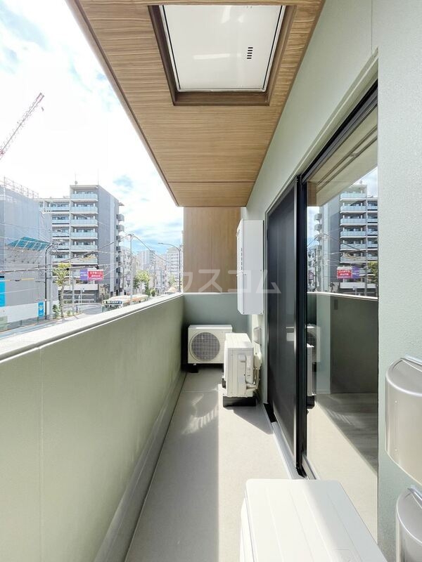 12/25 バルコニー