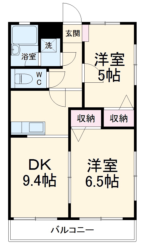 リバーサイドハタノの間取り
