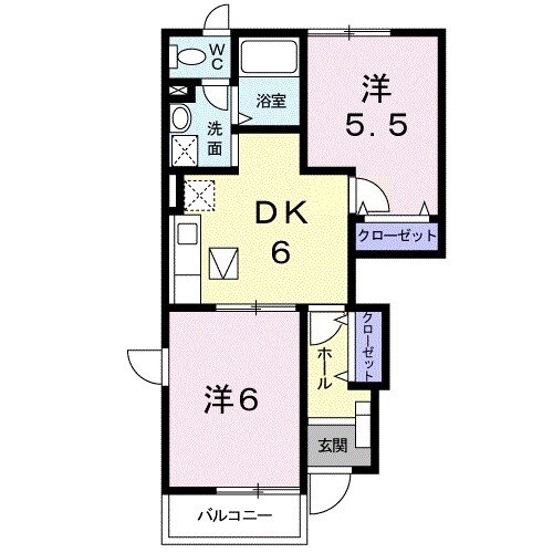 クレアミュールの間取り