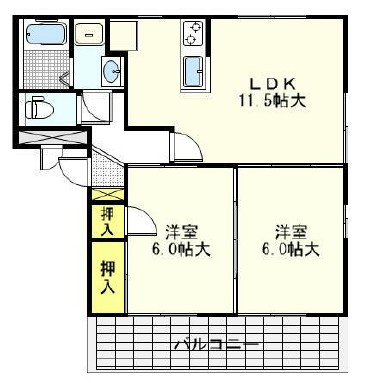 シャルマンの間取り