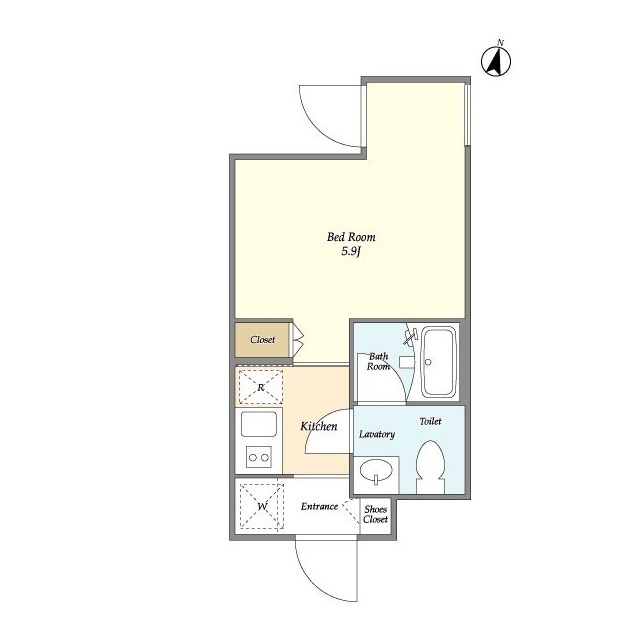 THE RESIDENCE DDI NERIMAの間取り