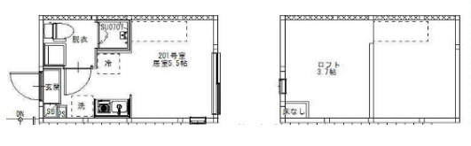 グランピエール平井の間取り