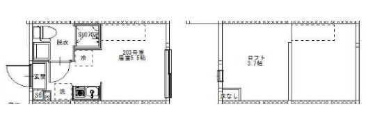 グランピエール平井の間取り