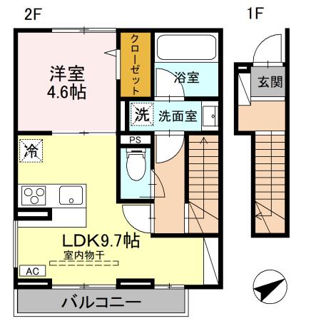 シンボルバーム・ラオムの間取り