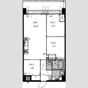 Alivis野田阪神の間取り