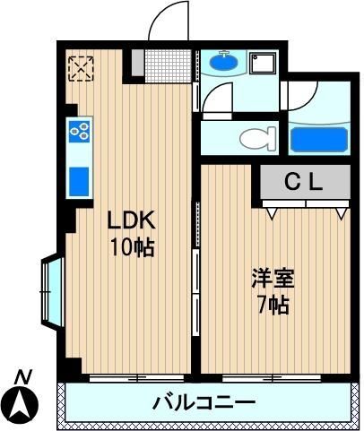 アーバンハイムの間取り