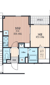 グランディール千葉新宿の間取り