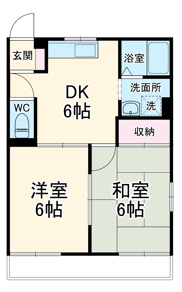 メゾンシェラの間取り