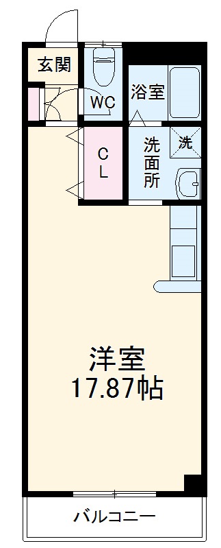 クレールの間取り
