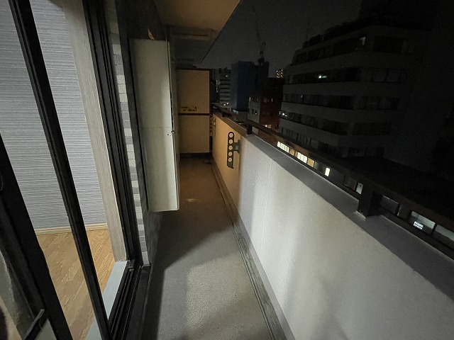 11/26 バルコニー