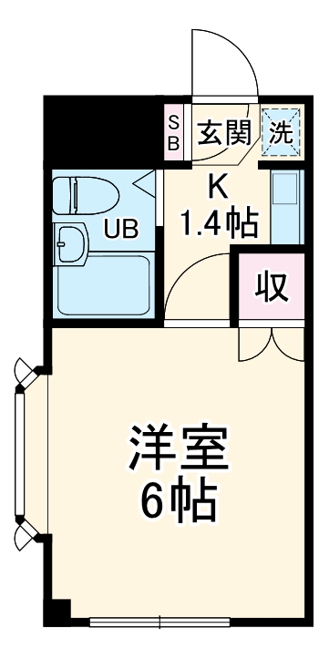 トワイ・ライト・ビルの間取り