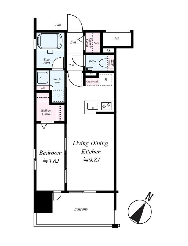 オープンレジデンシア博多空港通りの間取り