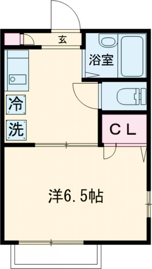 シャーメゾン平和台の間取り