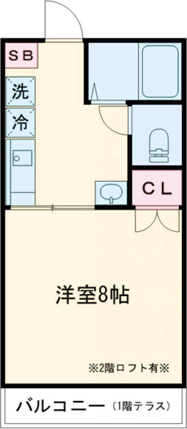 カメリエAの間取り