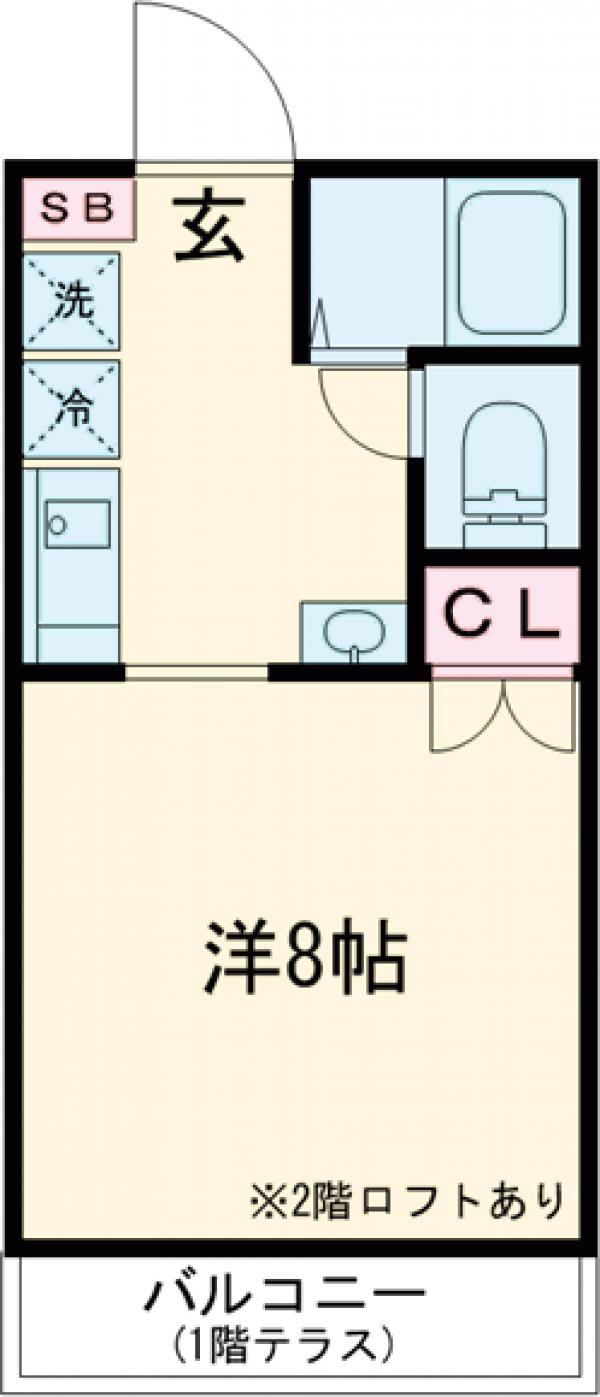 カメリエBの間取り