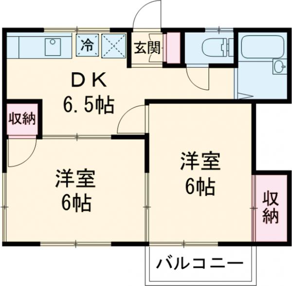 ウイングスⅡの間取り