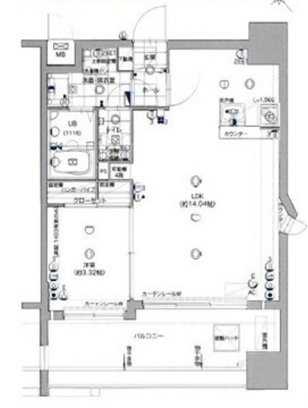 サヴォイ セントオブガーデンの間取り