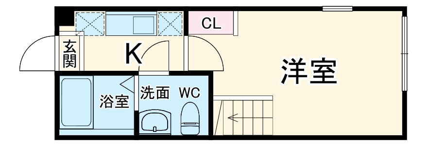 ブリックス本厚木の間取り