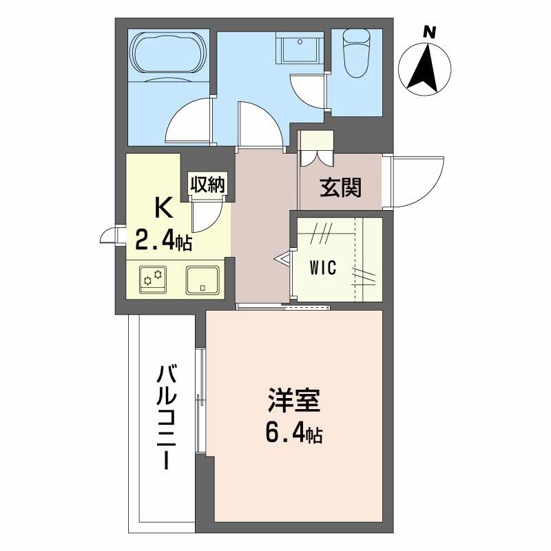 グリシーヌ砂山の間取り