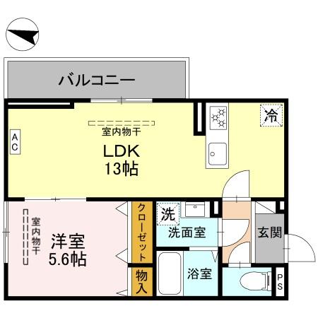 カーサ ルビアの間取り