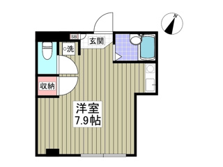 ランドフォレスト川崎浜町の間取り