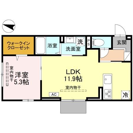 カーサ ルビアの間取り