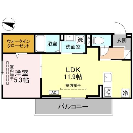カーサ ルビアの間取り