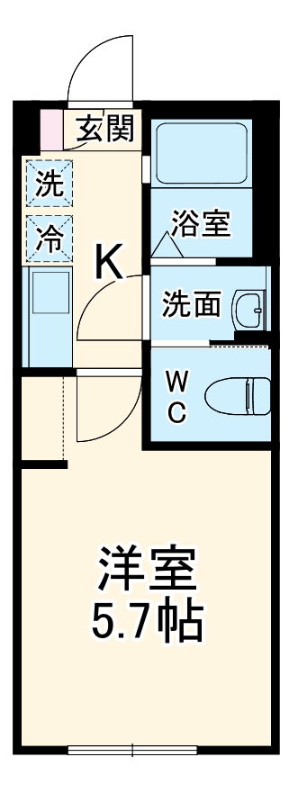 C.B.Grey東林間の間取り