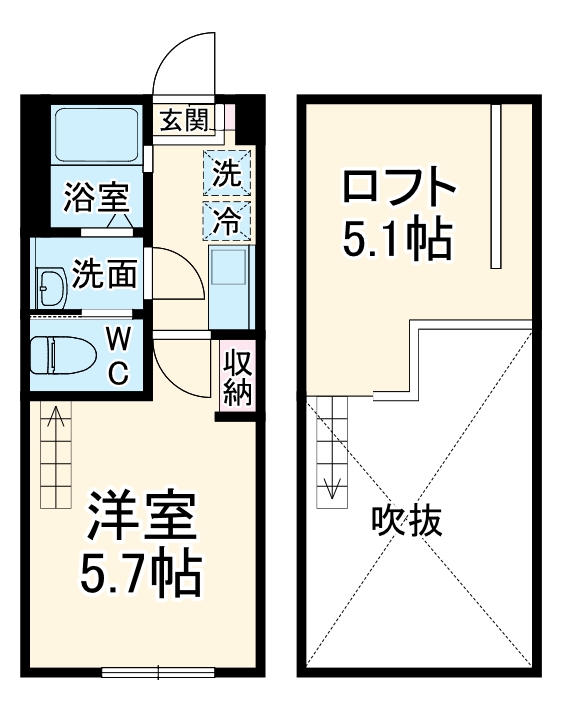 C.B.Grey東林間の間取り