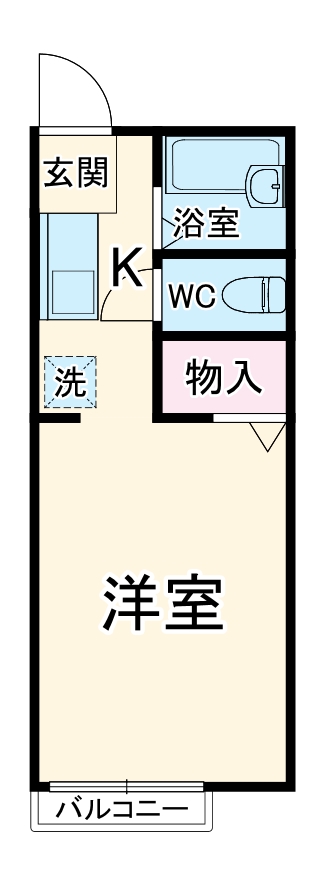 フォーレTEの間取り