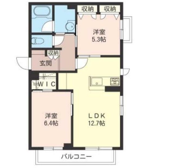 プレナス相模中央の間取り