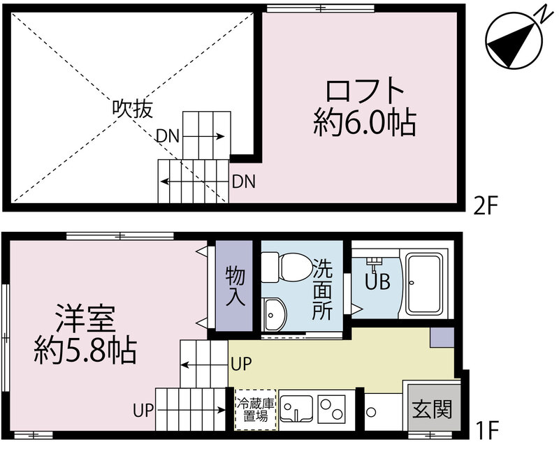Chalet新検見川の間取り