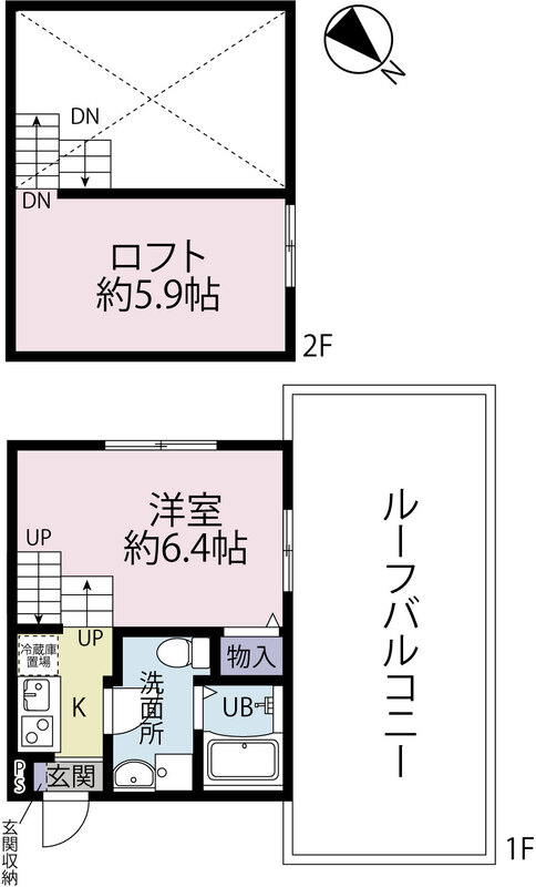 Chalet新検見川の間取り