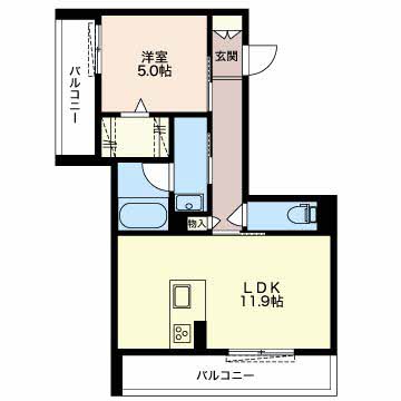 アモタテラスの間取り