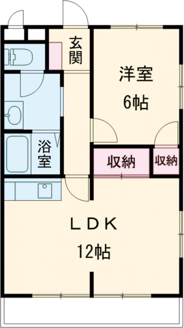 NKマンションの間取り