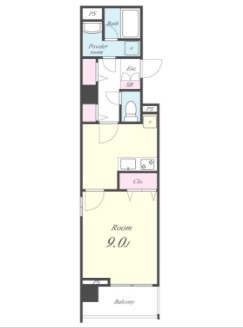 サンライズ・新町大塚ビルの間取り